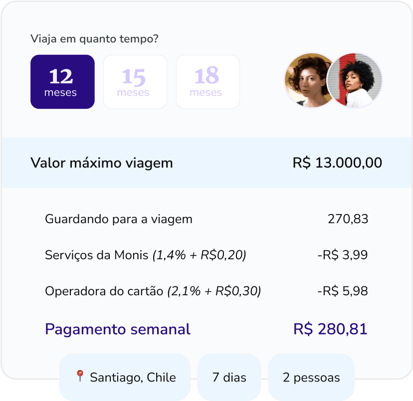 Simulador de viagem