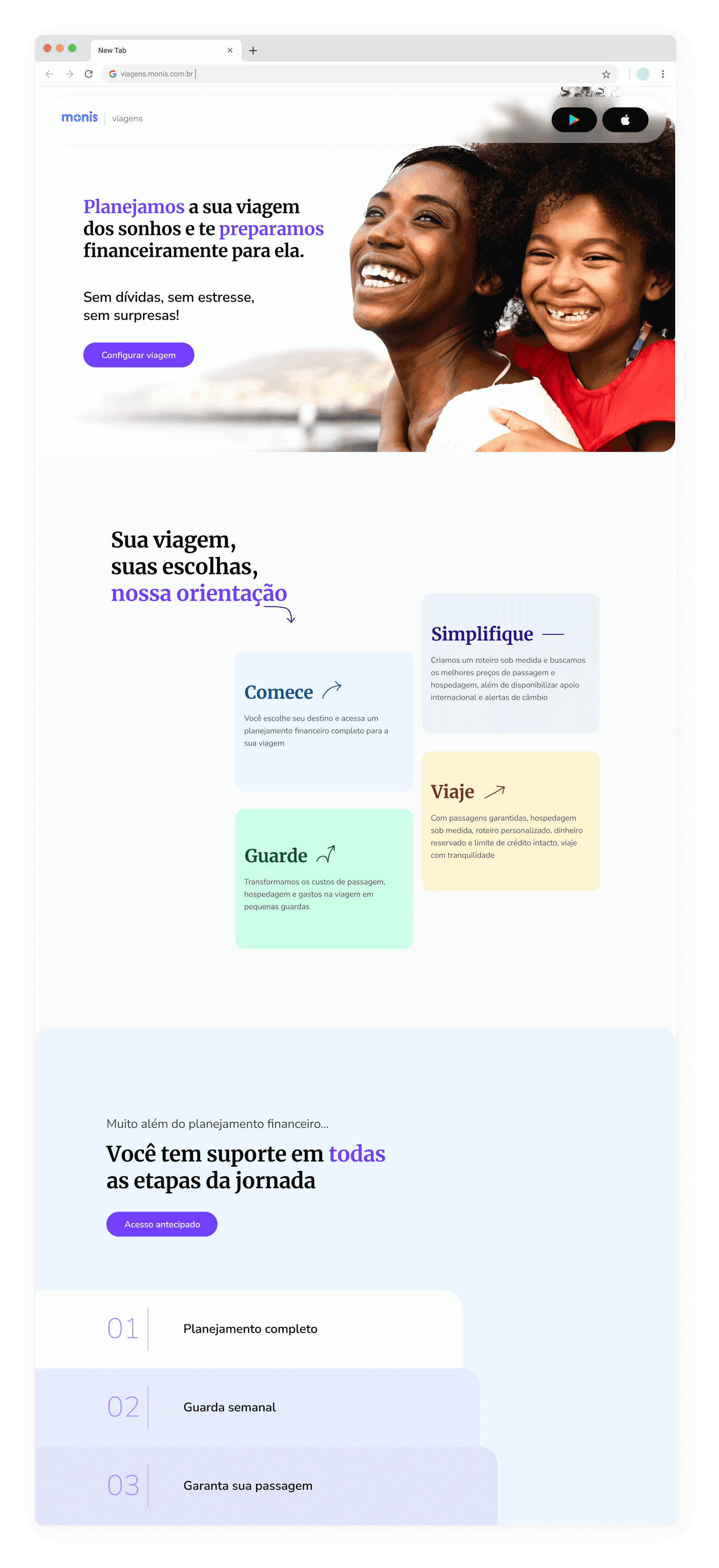 Landing page completa